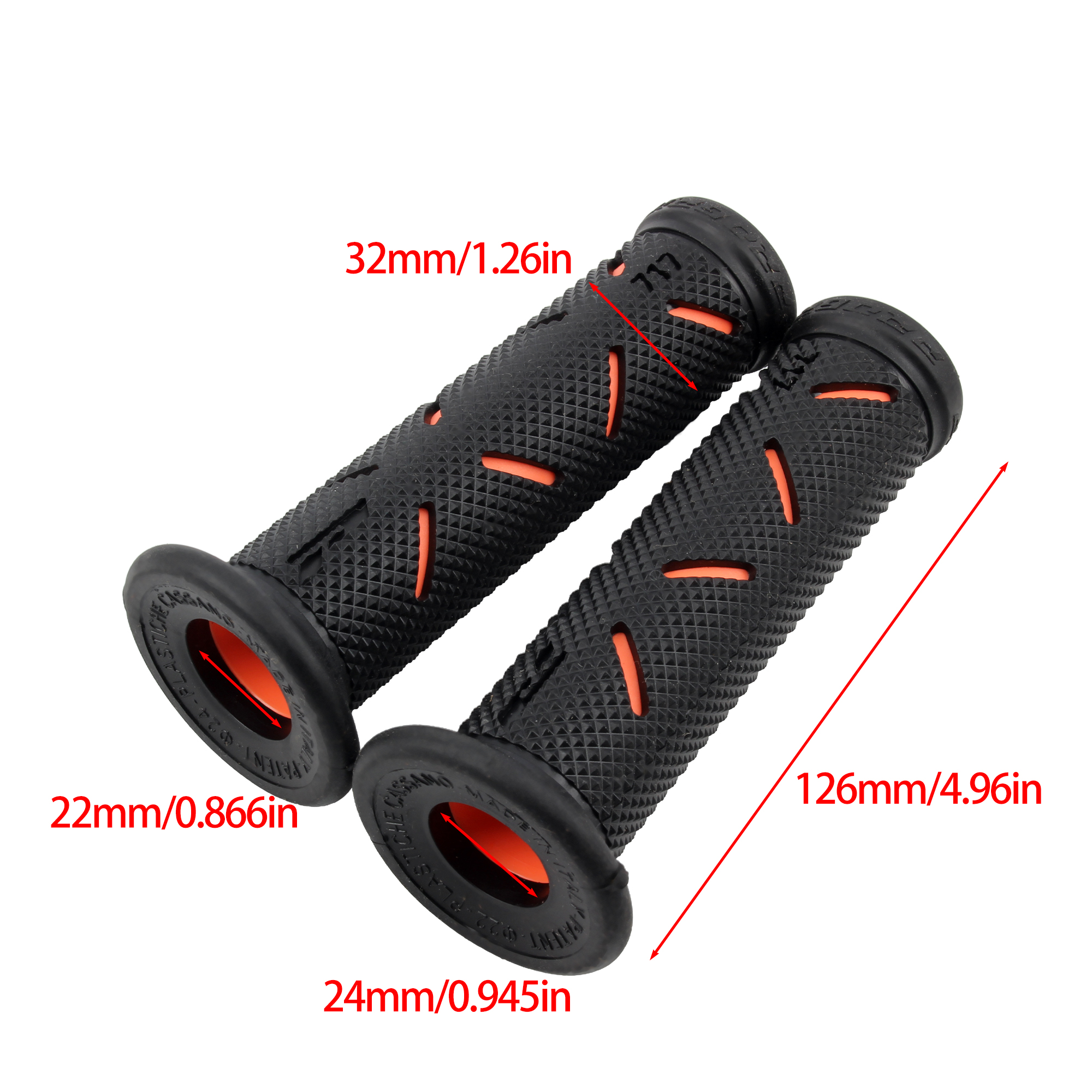 Motorcycle Grips Handlebar Rubber Modification Handles for Honda Suzuki Ducati Benelli Universal Motocross Moto Accessories