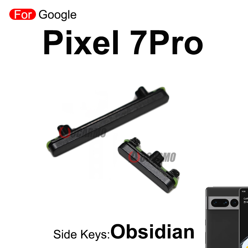 Ersatzteile für Google Pixel 7 7 Pro, seitliche Tastentasten, Strom-Lautstärketasten