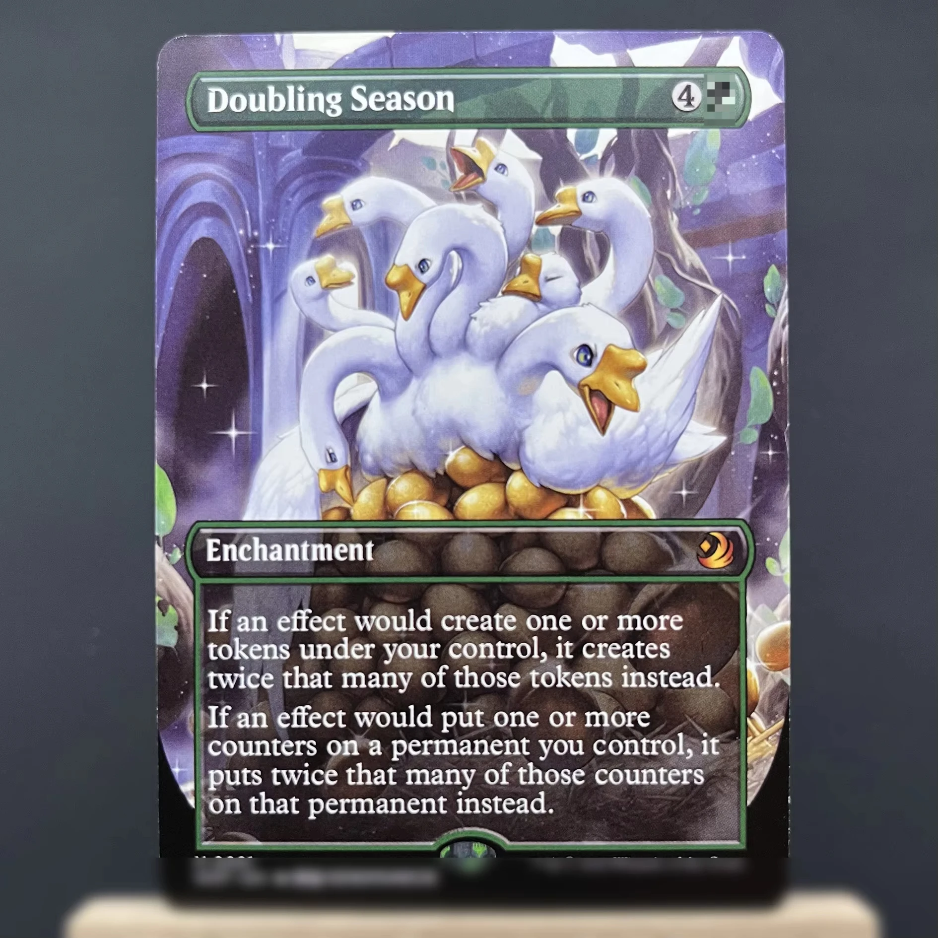 WOT LCC HOLO4-I03 Tcg-Proxy-Zauberkarten Rhystic Study Smothering Tithe Doubling Season Parallel Lives the Chalice of Gather