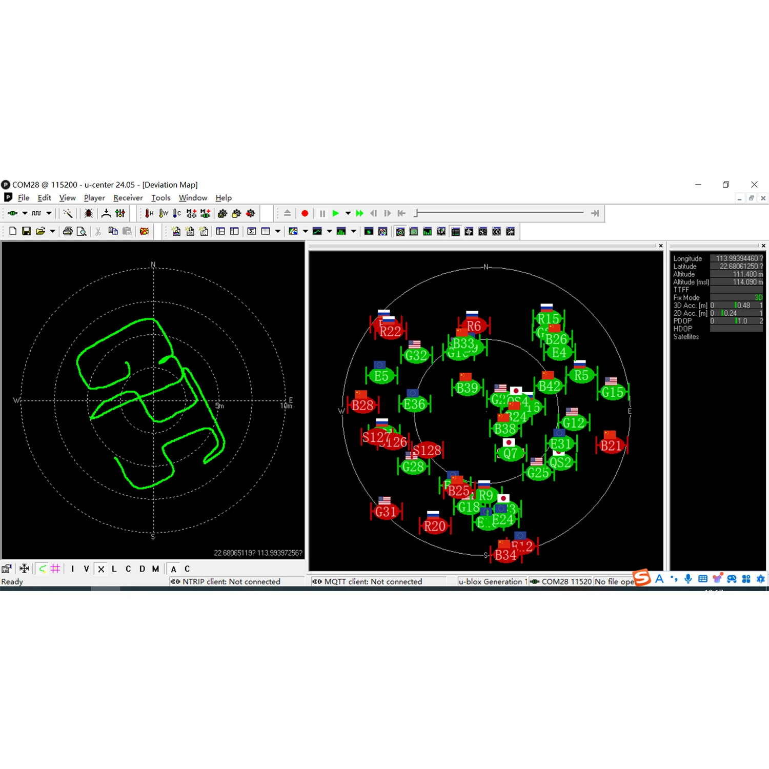 Módulo GPS para dron FPV M10 de 18 mm con brújula para INAV Ardupilot Betaflight Pixhawk F7 F405 F4 GPS GLONASS Galileo BeiDou