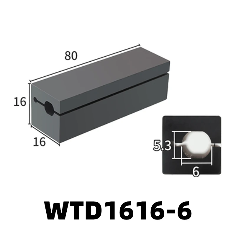 KaKarot Shockproof bar cutter sleeve WTD-2016-5 2016-7 2525-10 2525-12 2525-14 2525-16 2525-20 fixed inner hole turning bar