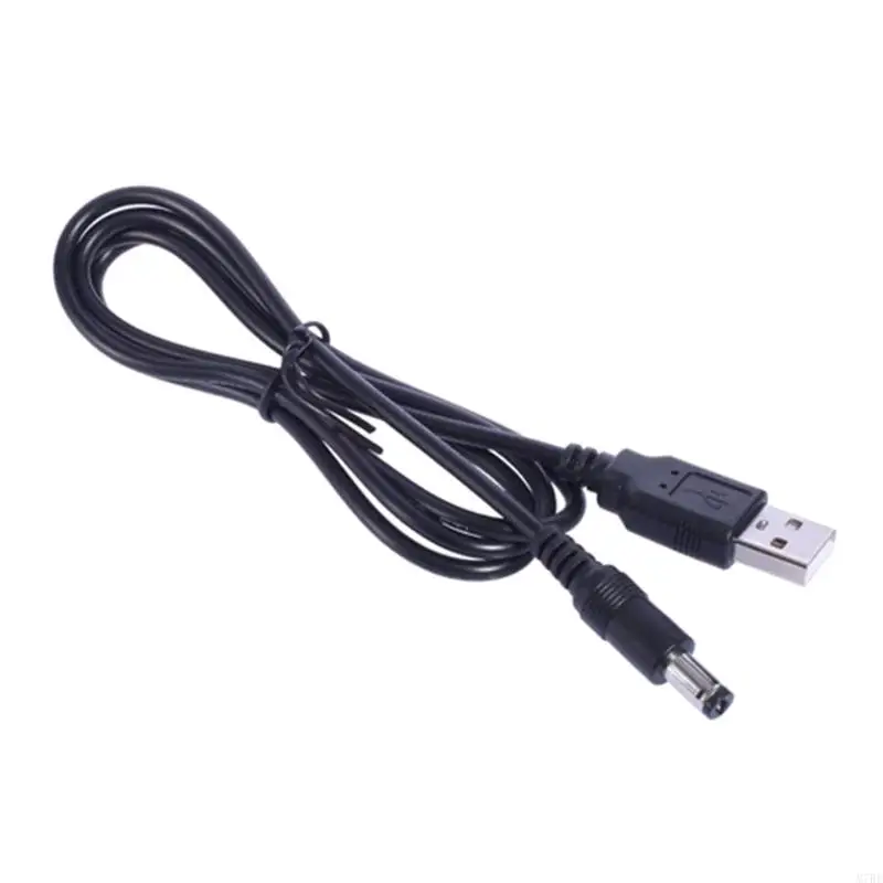 M7BE USB fleksibel ke DC5.5 x 2.1mm Pengisian Kawat untuk Hard Enclosures 39.37in