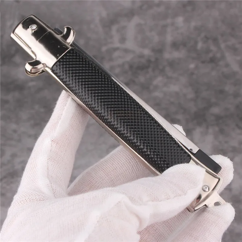 Folding Comb Spring Comb American Oil Head Comb Portable Travel Large Back Head Butterfly Pocket Automatic Jump Comb