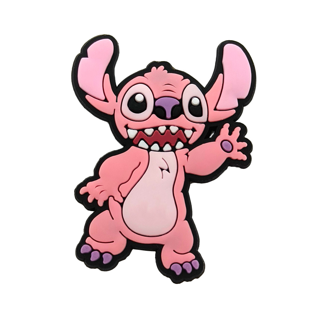 Random 10/20Pcs Potdemiel Stitch Series Shoe Charms For Slides Sandals, Shoe Decorations Accessories For Christmas Birthday Gift