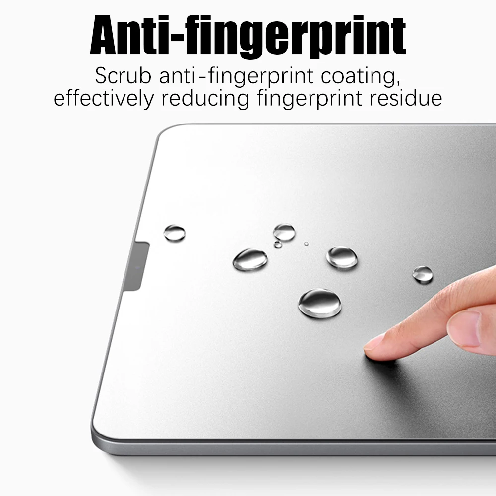 紙のようなフィルムスクリーンプロテクター Ipad Pro 13 12.9 11 2024 第 10 世代空気 4 5 9th 8th 7th 10.2 ミニ 6 マットフィルムライター