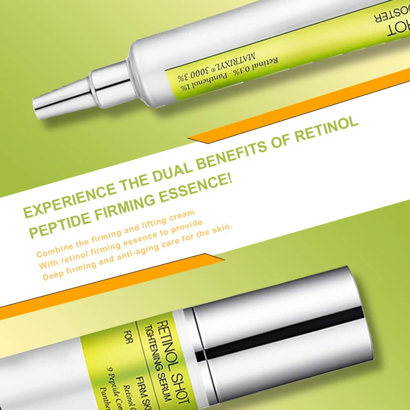 Korean Retinol Moisturizing Essence Firm Enhance Cream Eye Essence Fade Dark Circle Gentle Hydrate Nourish Moisturizing Essence