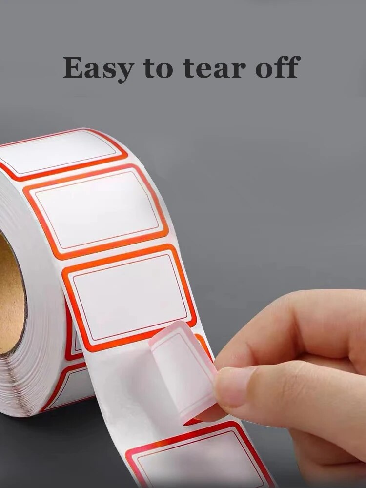 Etiquetas de etiqueta de nome simples coloridas 1000 adesivos etiqueta de nome adesivos 3 1/2x2 1/4 etiquetas de nome para escritório, reuniões, escola e casa