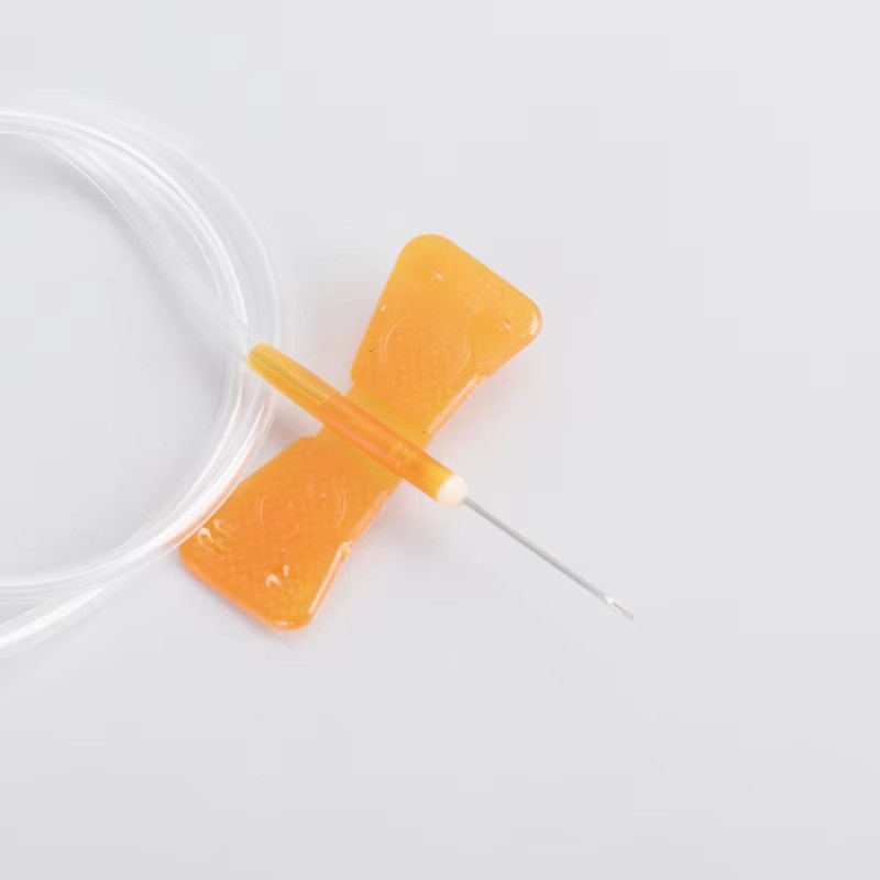 Disposable Needle Sterile Scalp Vein Set 21G 23G 25G Pet Medical Double Wings for Infusion Set