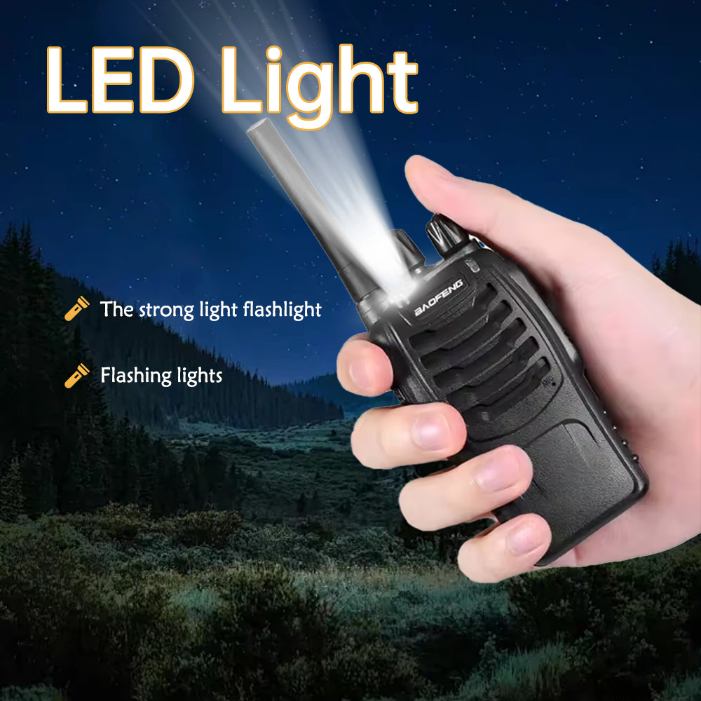 2/4/6pcs Baofeng BF-88E portable wireless Handheld Long Range Walkie Talkie 446MHz 16CH UHF Ham Two Way Radio for Hunting