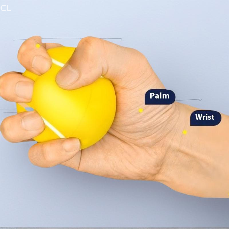 Bola exercitadora de aperto de mão de 7cm para treinamento físico, 1 peça, brinquedo de fortalecimento de dedos para massagem e fortalecimento de pulso