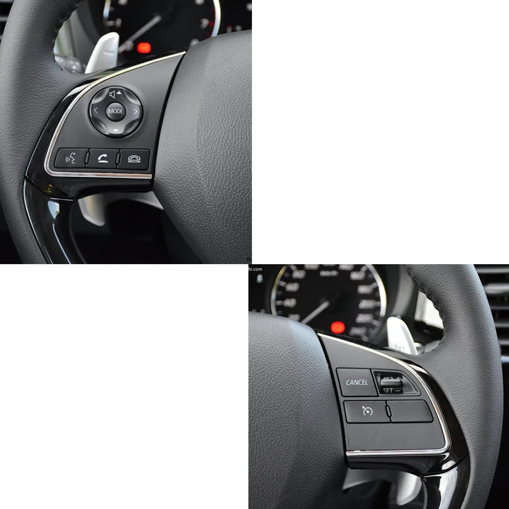Botón de Control de crucero de buena calidad, interruptor de botón de volante multifunción para Mitsubishi Outlander 3 ASX Eclipse ASH