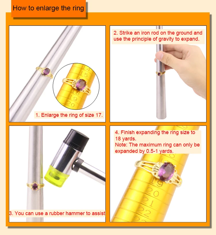 KS EAGLE Ring sizer Measure Finger Coil Ring Sizing Tool HK/US/EU/JP Size Measurements Ring Sizer Gauge Tools Jewelry Accessory