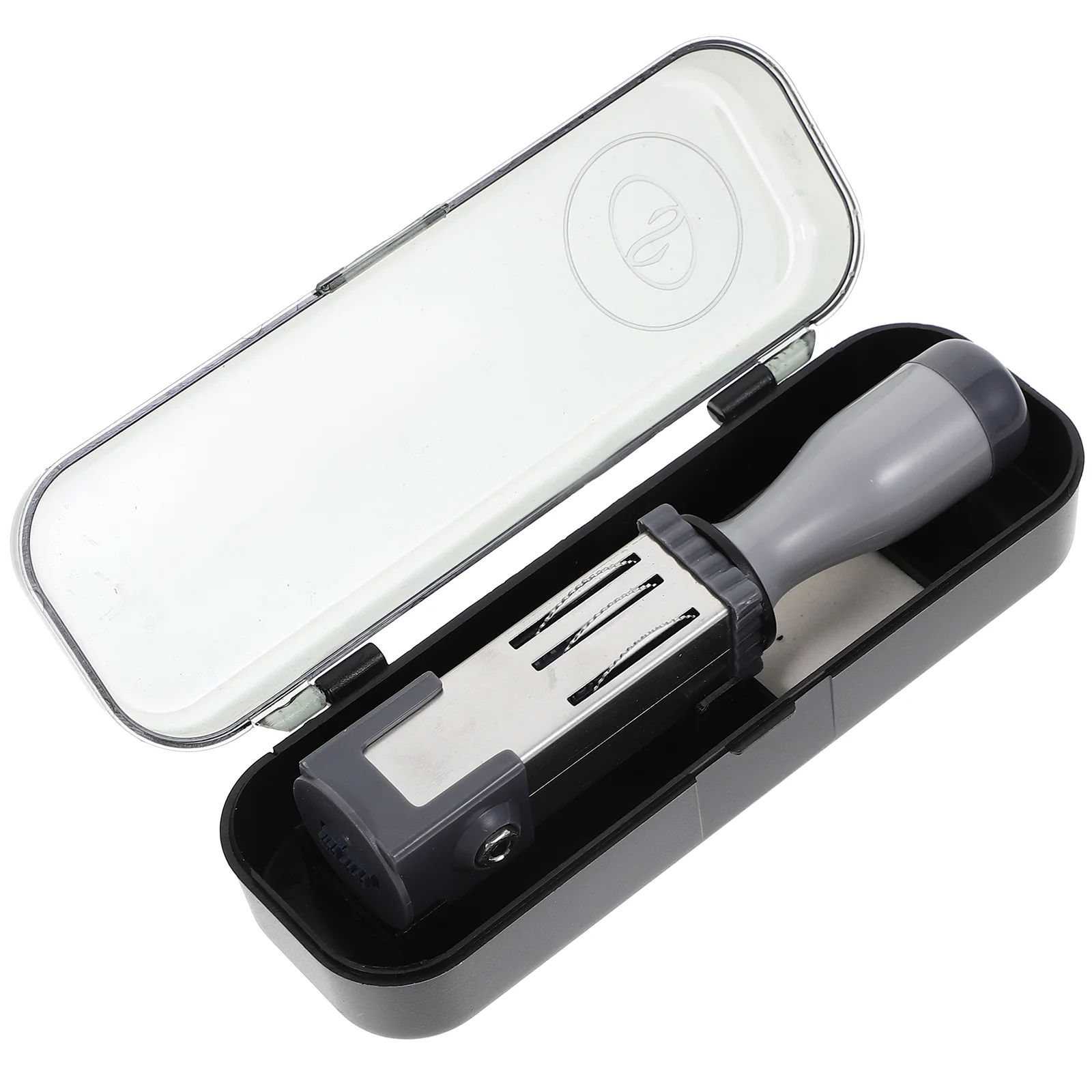 Add Ink Date Stamp Material (round 21mm) Office Month Pp Handheld Time