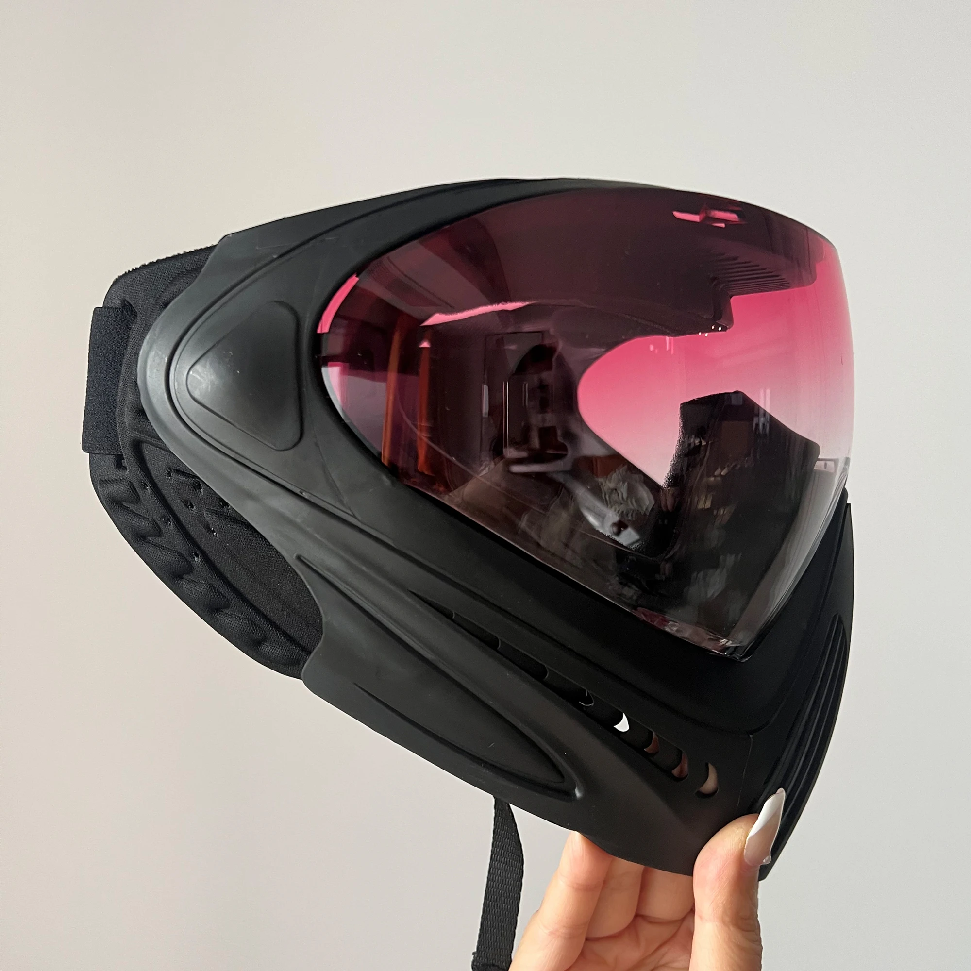 2024 FMA F1 Full Face Mask Single Layer Paintballหน้ากากป้องกันความปลอดภัยAnti-Fog Goggleกลางแจ้งยุทธวิธีAirsoftอุปกรณ์
