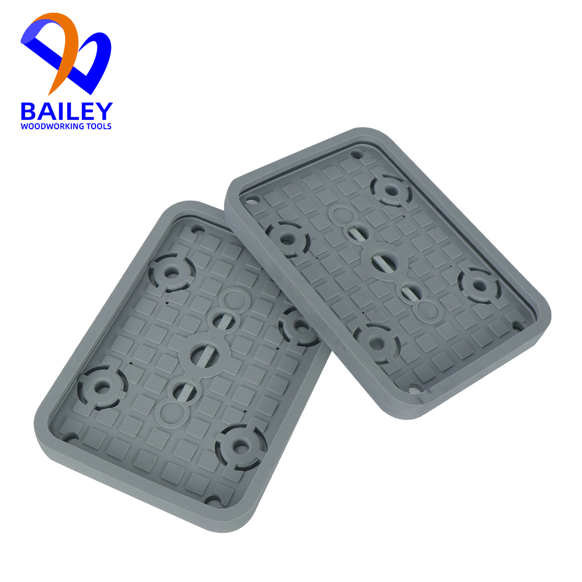 베일리 5PCS 160x115x17mm Homag Weeke 흡입 컵 용 진공 흡입 플레이트 고무 패드 CNC 머시닝 센터 목공 도구