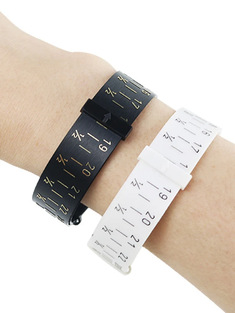 สร้อยข้อมือพลาสติก Sizer Gauge กําไลข้อมือวัดเครื่องประดับทําสร้อยข้อมือขนาดเครื่องมือ DIY เครื่องมือ