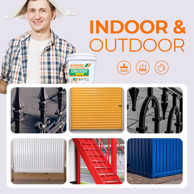 Multifunctional Rust Removal And Conversion Agent 500g Water-Based Rust-Proof Metal Paint Primer Rust Converter Conversion Agent