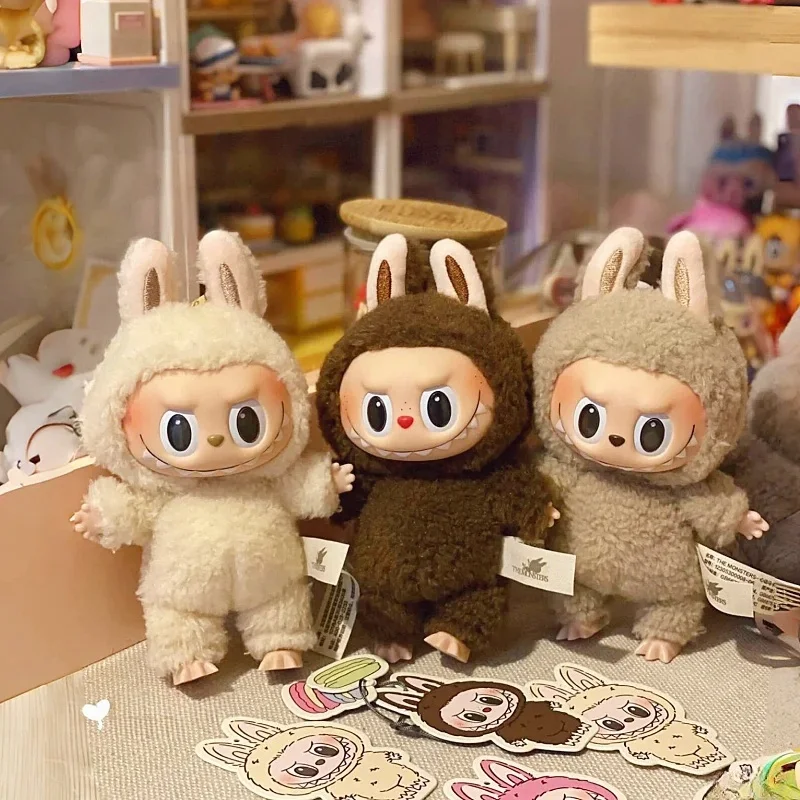 ホットな新高品質 Labubu モンスタービニールフェイスハートミステリー置物モデルバッグキーホルダーグッズ誕生日プレゼントデスクトップおもちゃ
