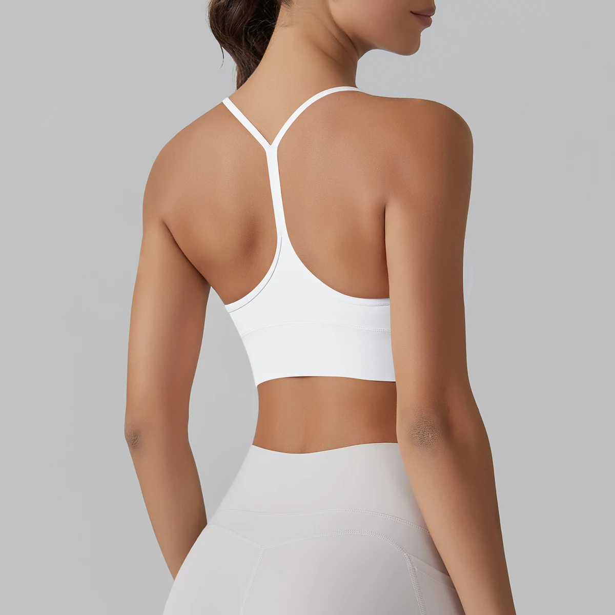 ผู้หญิงกีฬา Bra ฟิตเนสโยคะ Bra ชุดชั้นในเซ็กซี่ Y-back วิ่งโยคะ Gym Crop Top ผู้หญิง Push Up กีฬา Bra