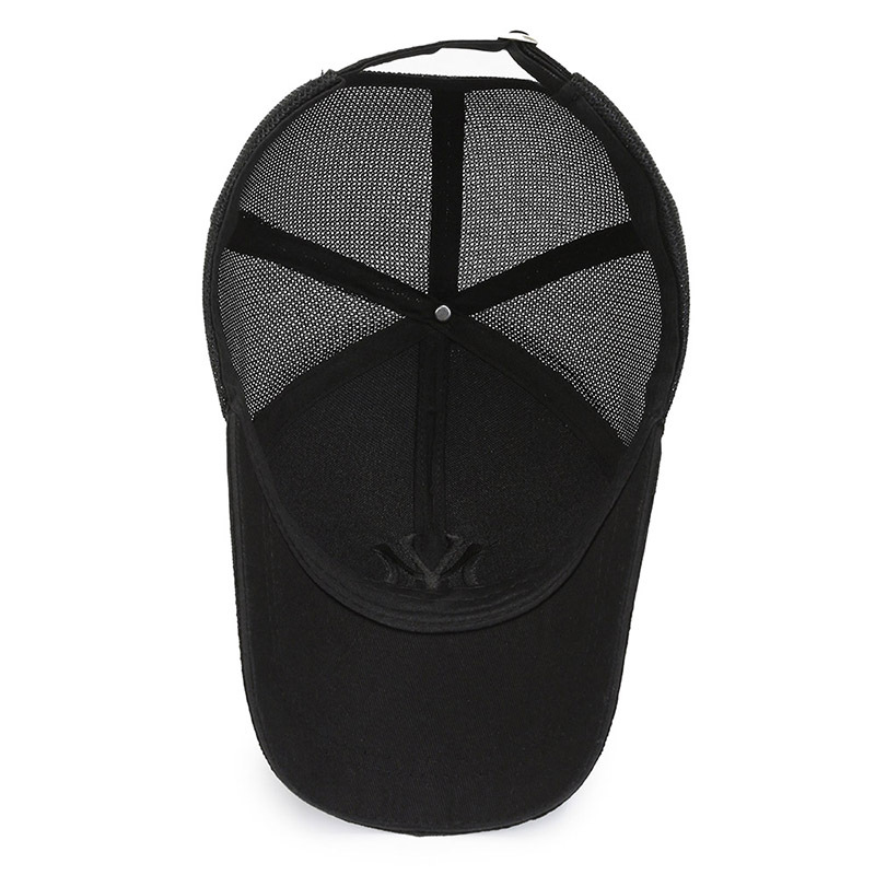 New Spring/Summer Embroidered Letter Camouflage Hat Men'S Fashion Casual Baseball Cap Breathable Cap, Mesh Visor Hat