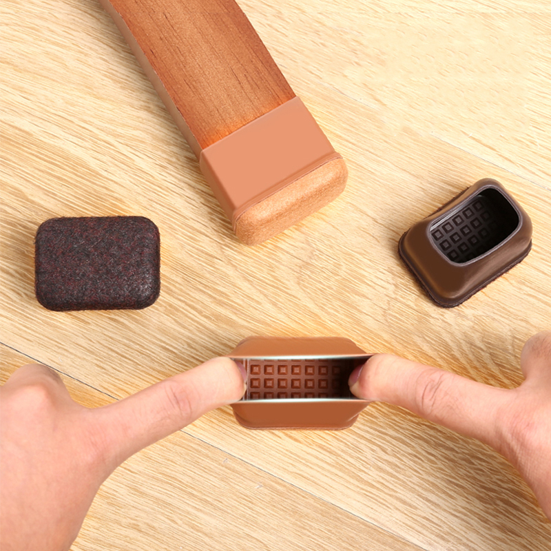 8 шт., защитные накладки на ножки стула