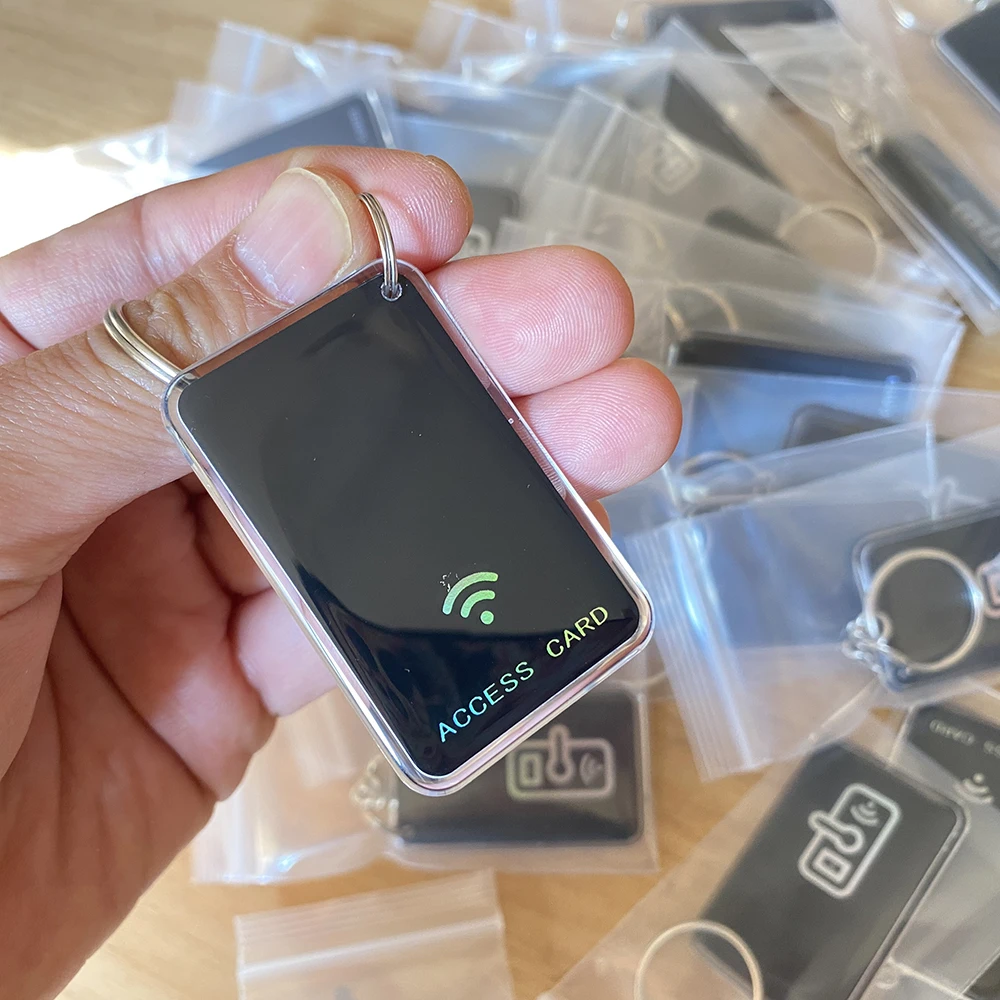 13.56MHz IC Card M1 S50 RFID Keyfobs Tags Access Control Contactless  Key Card for Smart IC Door Locks