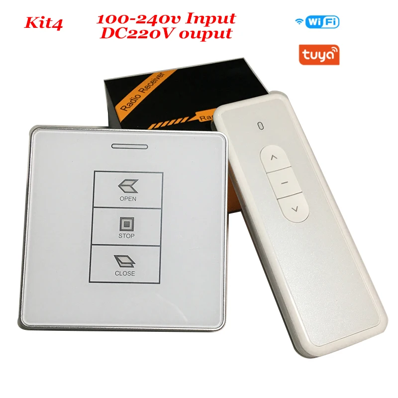 24V DC oder AC Transformator Fenster öffner Schalter Sender optional Tuya Wifi 433MHz Fernbedienung Fenster antrieb Motorsc halter