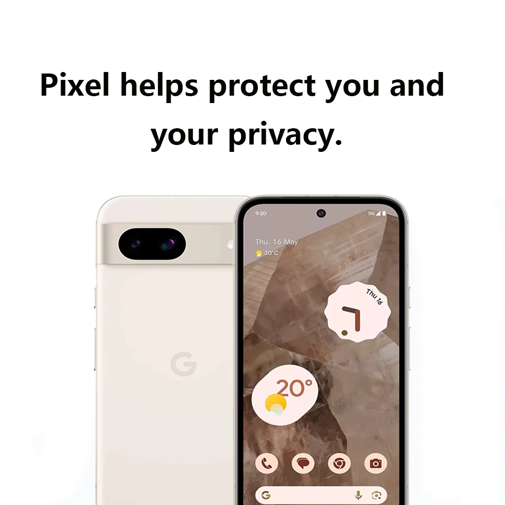 Google Pixel 8a versión Global AI Smartphone Google Tensor G3 64 MP Quad PD cámara ancha 120Hz pantalla OLED batería de 4492mAh