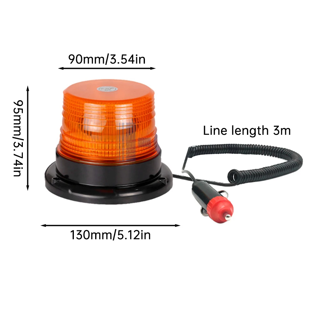 Strobe Signal Warning Solar Light Car Agriculture Flashing Vehicle Trialer Emergency Safety Beacon Lamp Ceiling Security Alarm