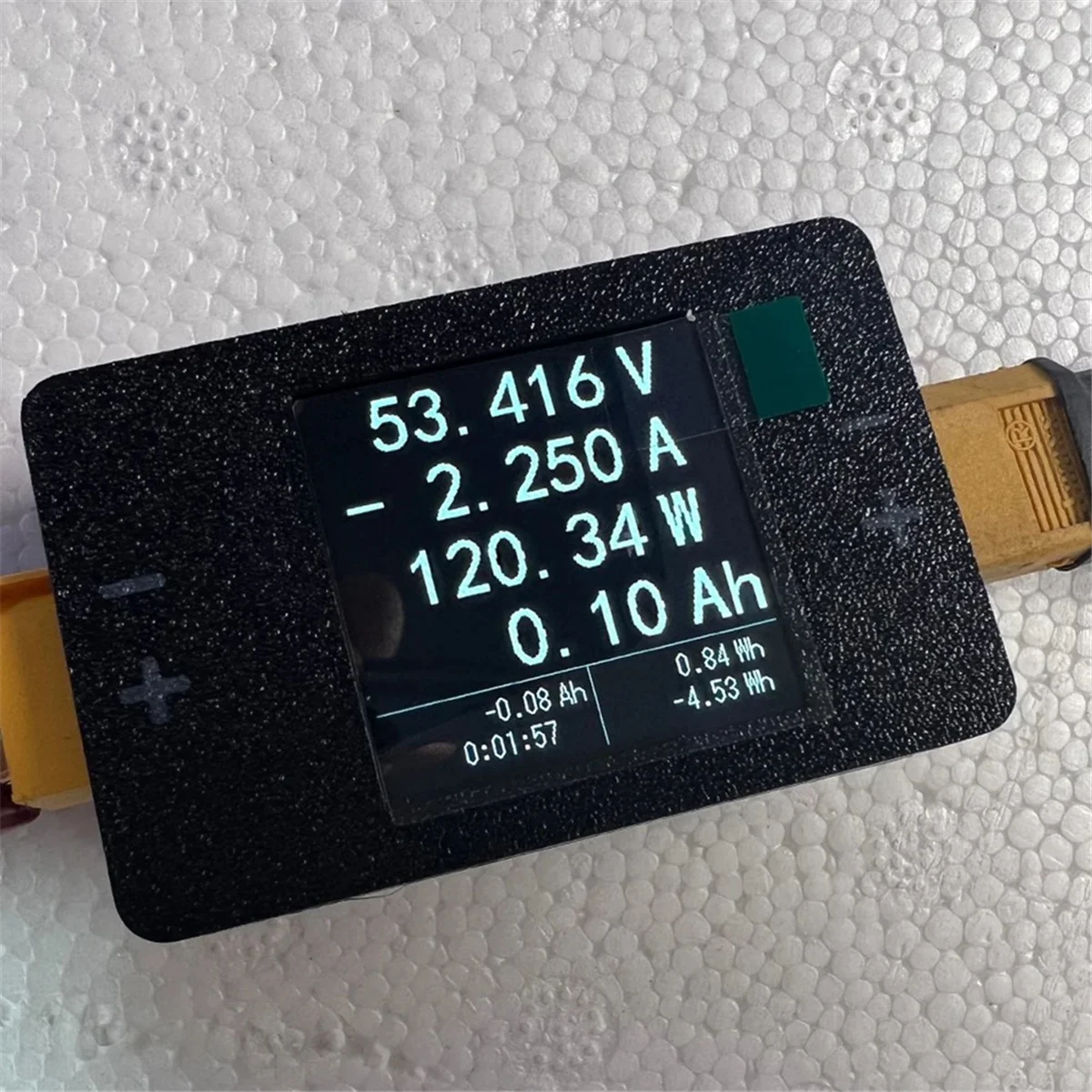 BABQ 새로운 25A 0-150V 양방향 DC 전압 전류 전력 분석기 RC 충전기 충전 방전 테스터 와트 미터