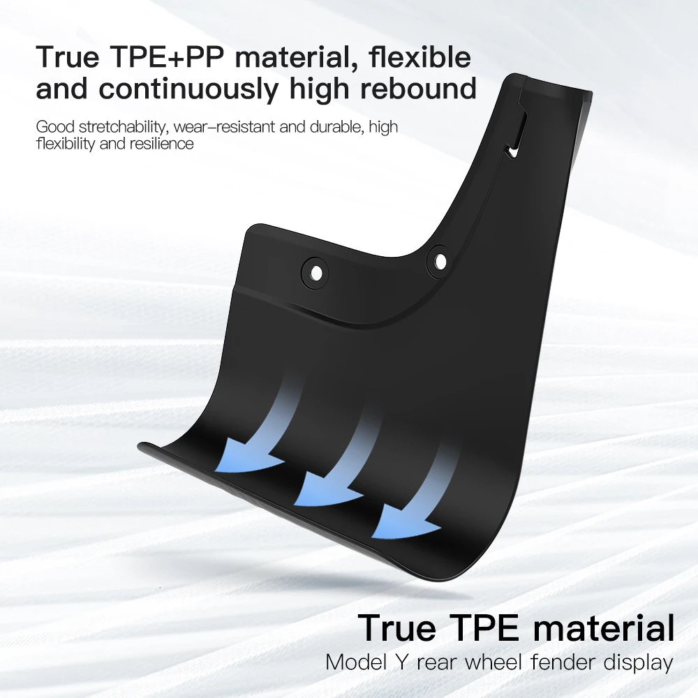 YZ For Tesla Model 3 Y Highland Juniper 2021-2025 4PCS Front Rear Wheel Mud Flaps Tesla Front Rear Fender Protector Accessories