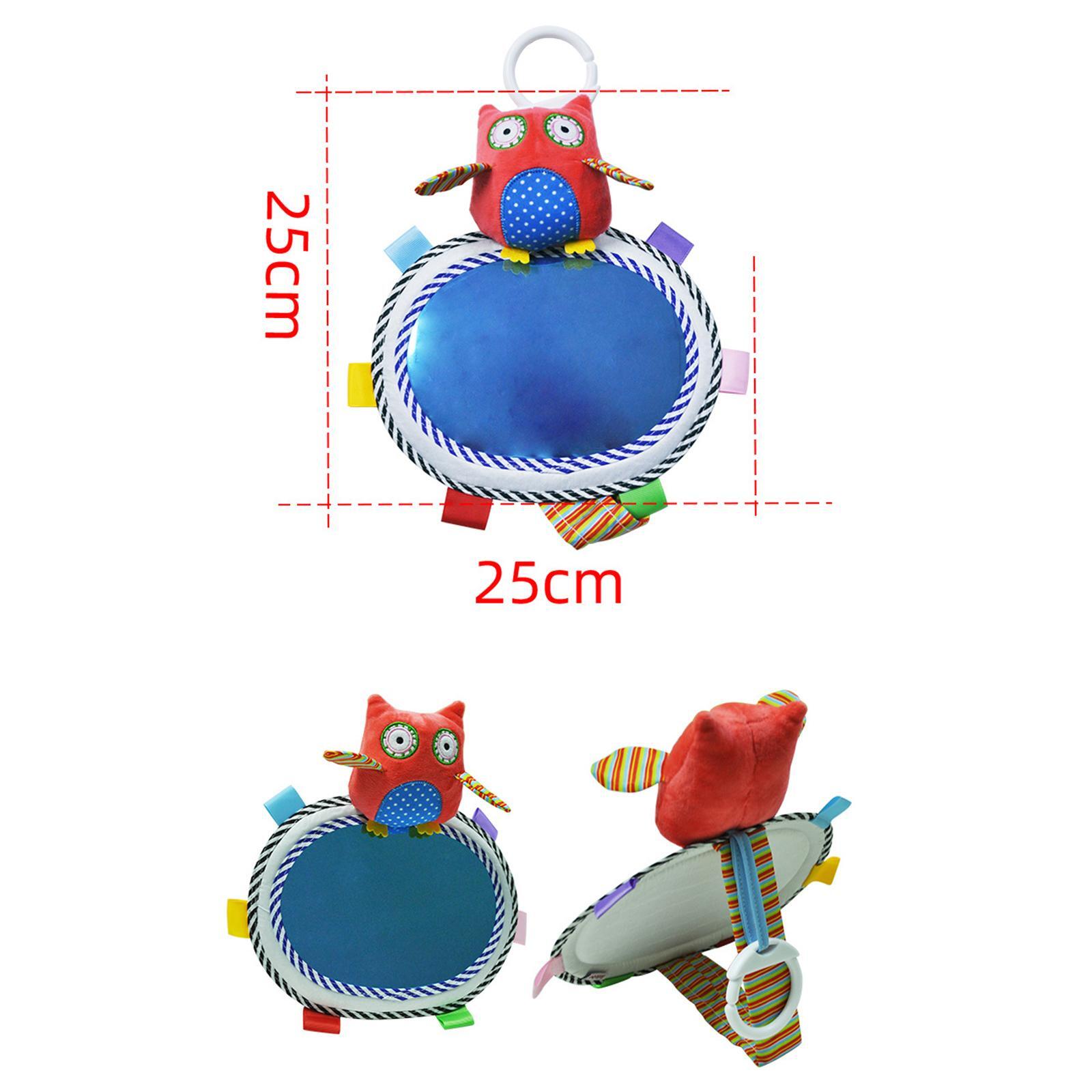 Car Back Seat Mirror Adjustable cute View Mirror for Toddler Baby