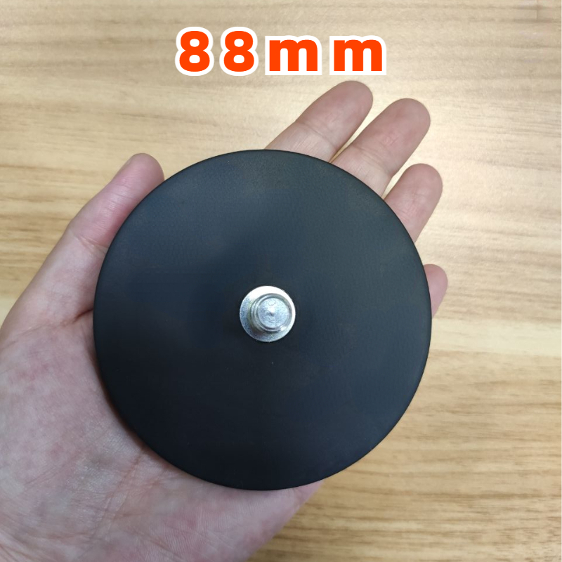 2PCS 66mm/88mm M8/M10 Bolt Magnetic Base Mount Bracket Clamp LED Work Light Bar Holder SUV Offroad