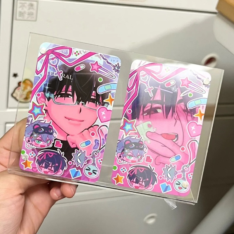 Alien Stage Anime 3 polegadas Till Ivan Cartão Pequeno Cartões de Fotos para Meninas Amigos Presente DIY Cartão Postal Marcador Anime Acessórios 4 pçs/set