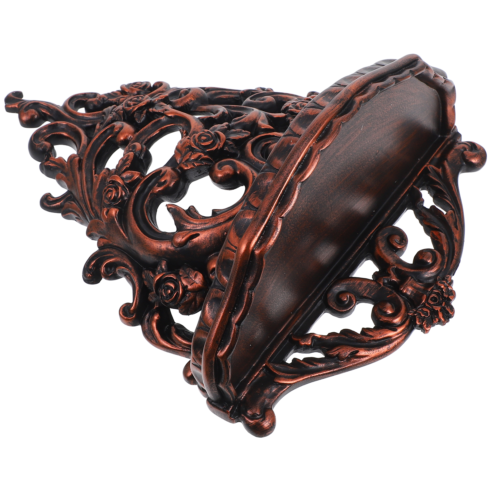 Metall Farbe Wand Hängen Bord Dekorative Regal Europäischen Stil Lagerung Rack Hause Kleinigkeiten Container Kinder Möbel