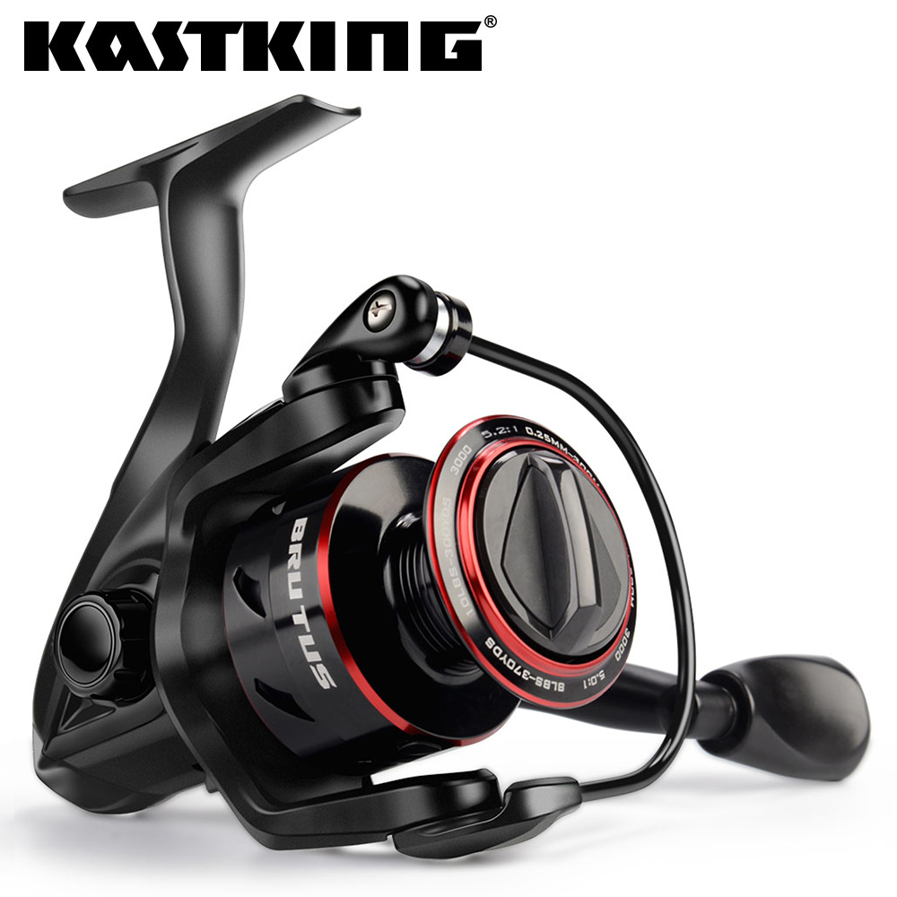 KastKing Brutus Siêu Sáng Câu Cá Máy 8KG Max Kéo 5.2:1 Tỷ Lệ Bánh Răng Nước Ngọt Cá Chép Câu Cá Phối Xanh