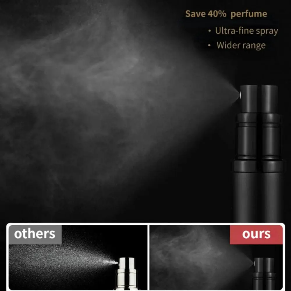 5/8ml garrafa de perfume recarregável de vidro com bomba de perfume spray portátil viagem recipientes cosméticos vazios mini spray atomizador garrafa
