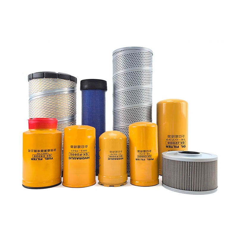 9 шт./компл. для ремонта экскаватора CAT 312C 313C, комплект фильтров для обслуживания масляного дизельного фильтра, элемент воздушного фильтра