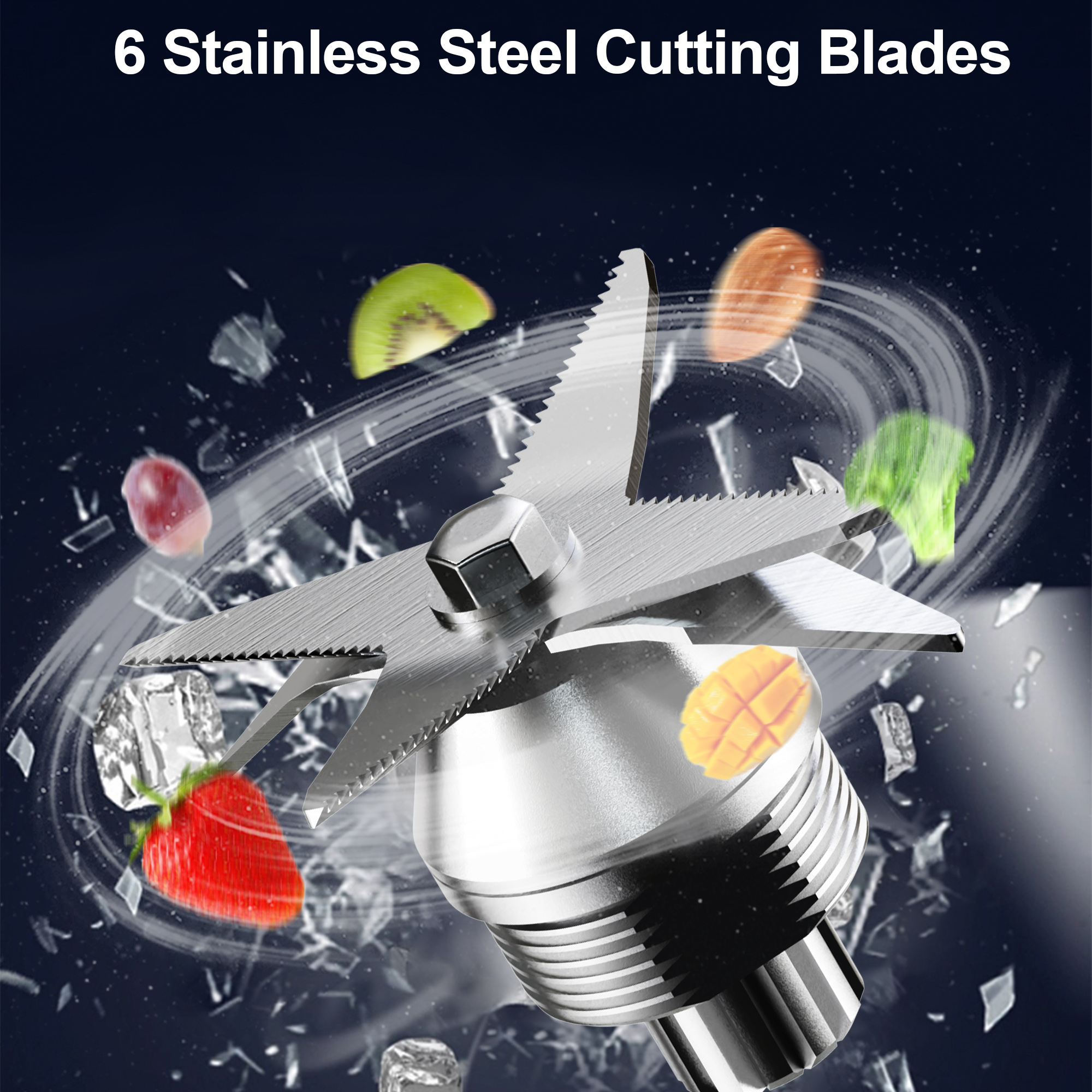 Блендер для смузи BioloMix Mini Pro, 1800 Вт, без бисфенола