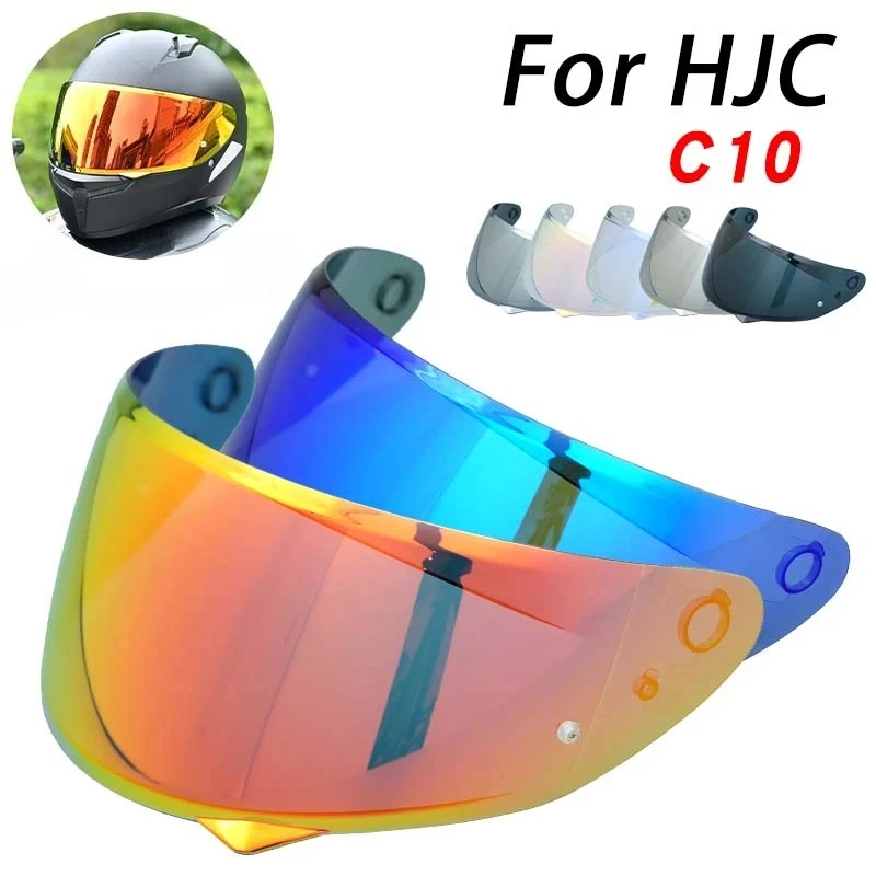 C10 kask motocyklowy osłona przeciwsłoneczna dla HJC C10 wymień anty-uv odporna na zarysowania pyłoszczelna osłona przeciwwiatrowa akcesoria motocyklowe casco