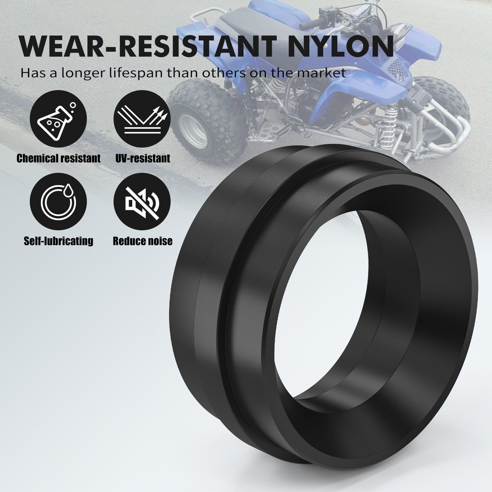 สําหรับ Yamaha Banshee 350 1987-2006 Blaster 200 ATV Chain Roller Blaster200 Quad อุปกรณ์เสริม 2GU-22151-10-00 สวมใส่ไนลอน