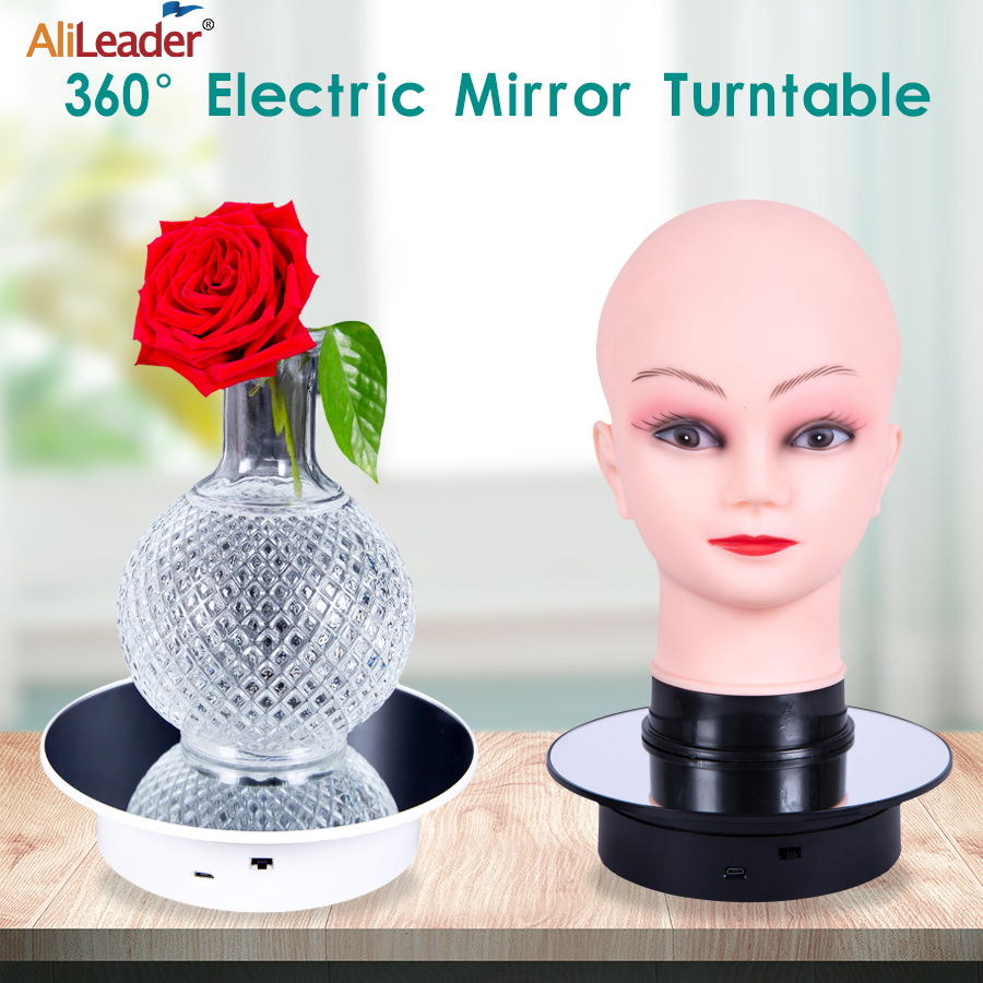 Mannequin Head and Rotating Display Stand for Display Wigs Jewelry Good Quality Model Head with Shoulders Wigs Accessories