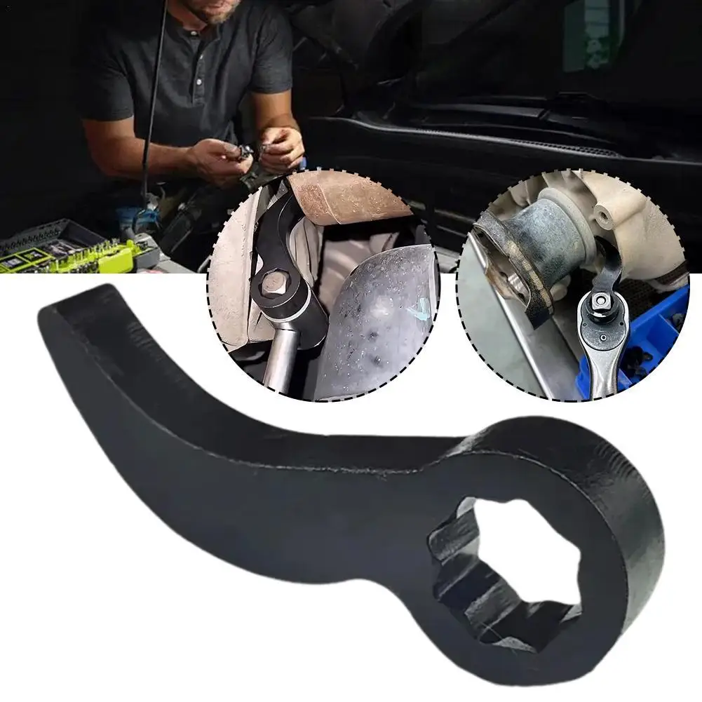 Herramienta adaptador compacto cabeza palanca barra llave adaptador unidad trinquete tipo bocina medio eje ahorro de trabajo eliminación herramienta de reparación de automóviles