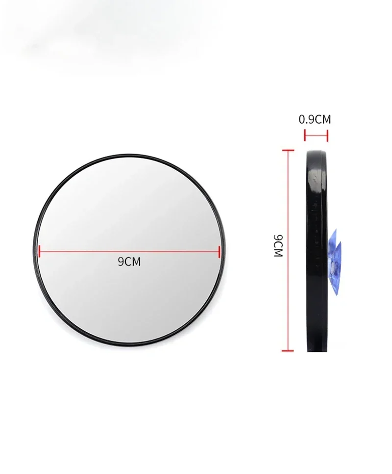 8,8 CM 5X/10X/15X Vergrößerungs Spiegel Saugnapf Frauen Schönheit Make-Up Kosmetische Dusche Hause Vergrößerung Glas