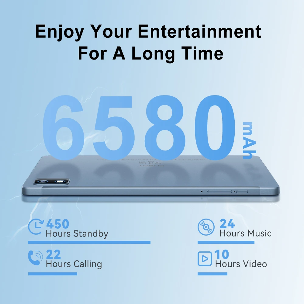 Cubot TAB 30, Tablet Android 11, Octa-Core,Tablet 10,1" FHD+ Display 1920x1200,6580mAh Akku, 4GB+128GB(512GB Erweiterung), 4G LTE,13MP Rückfahrkamera, Tablet PC, 2.4G/5G WiFi ,Bluetooth,tablette android, GPS, Galileo