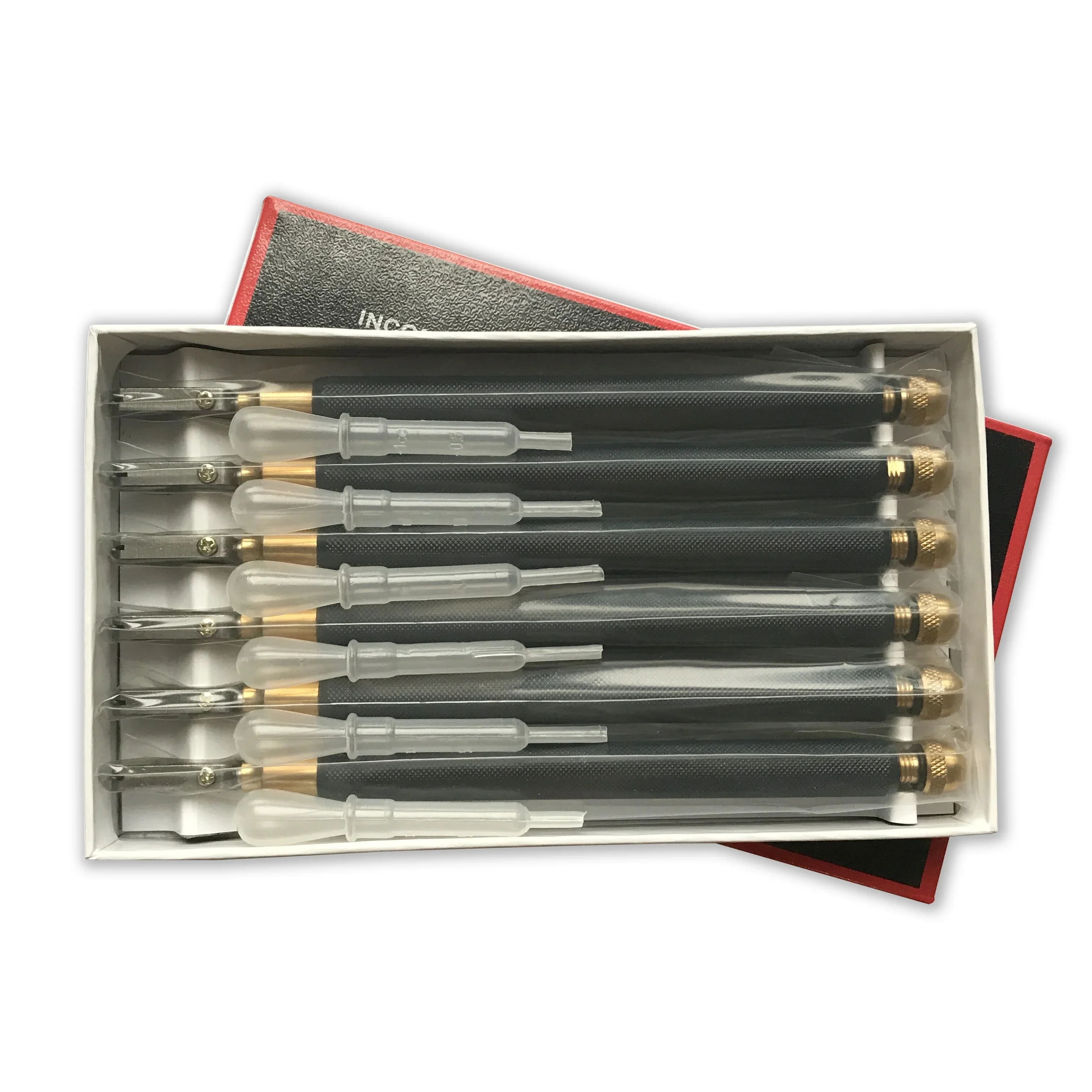 6 Pieces Professional Glass Cutting Tools Toyo Glass Tile Cutter TC-17 B Metal Handle