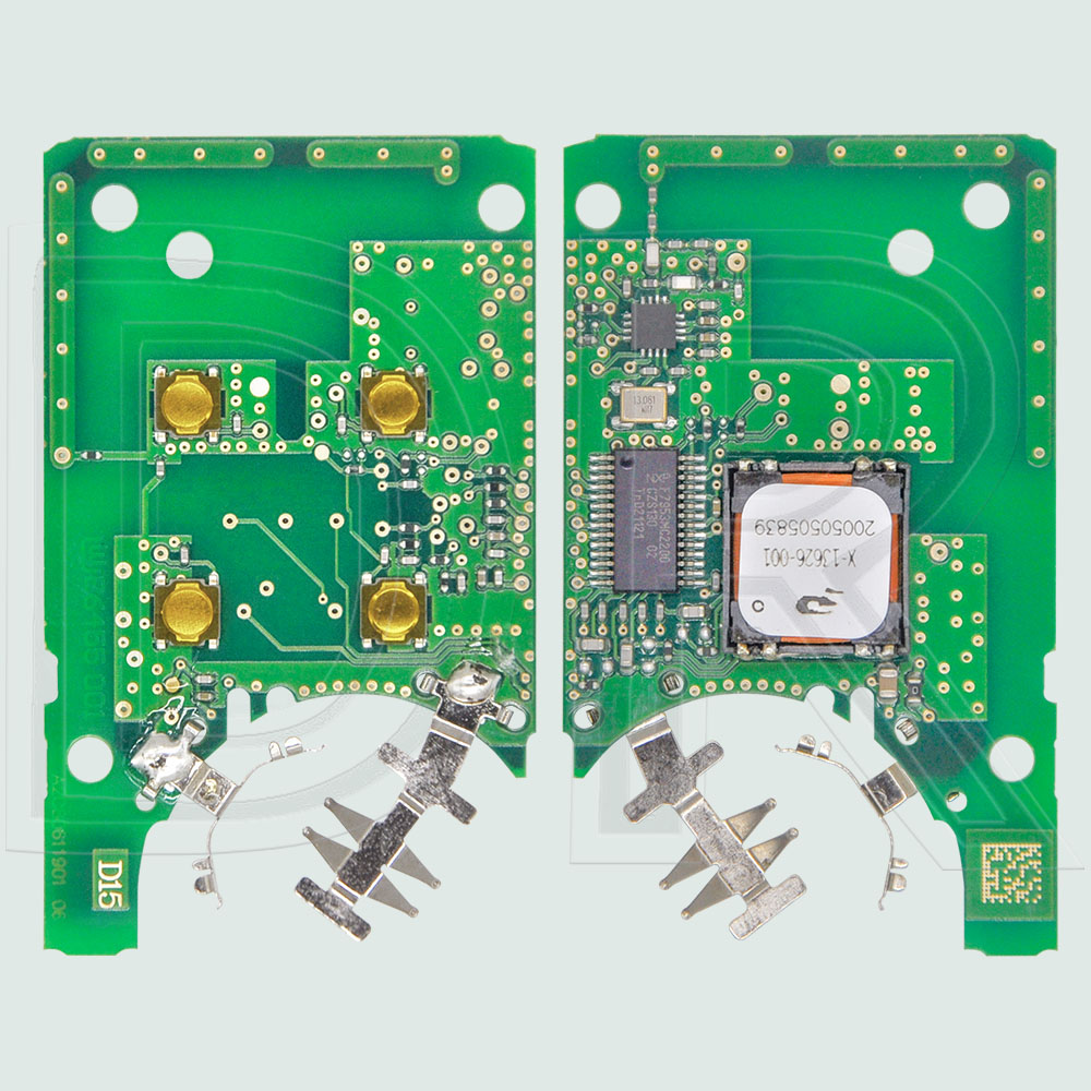 DR 4A PCF7953M/NCF29xMChip 433MHz 車リモートキー KR5IK4CH-01 ルノー Kadjar Clio5 Zoe2 コレオスキャプチャ風光明媚なメガーヌ 2016-2022