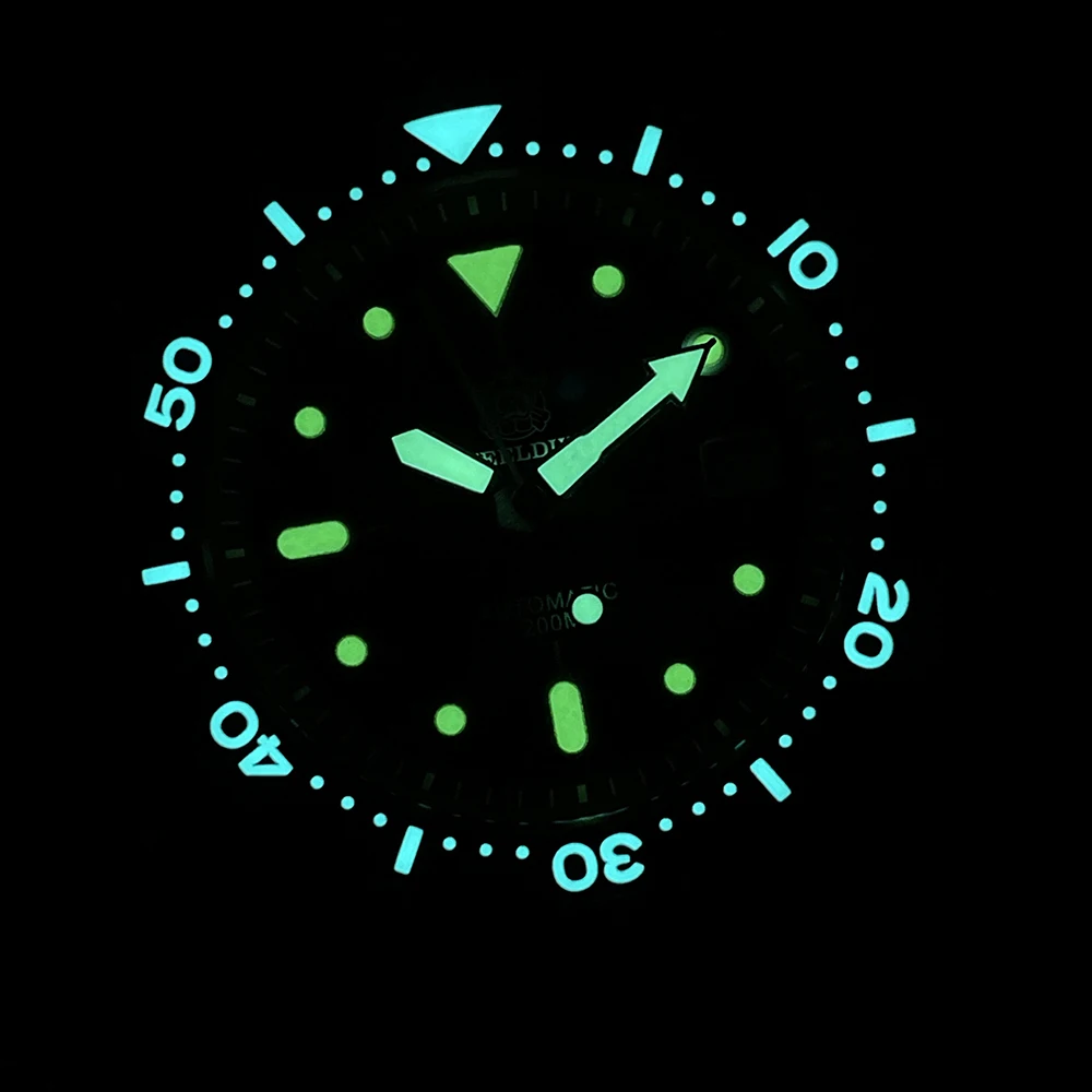 Reloj Steeldive SD1996 para hombre, reloj de buceo, reloj mecánico automático para hombre, pulsera NH35 de 41mm, reloj de buceo, relojes para hombre