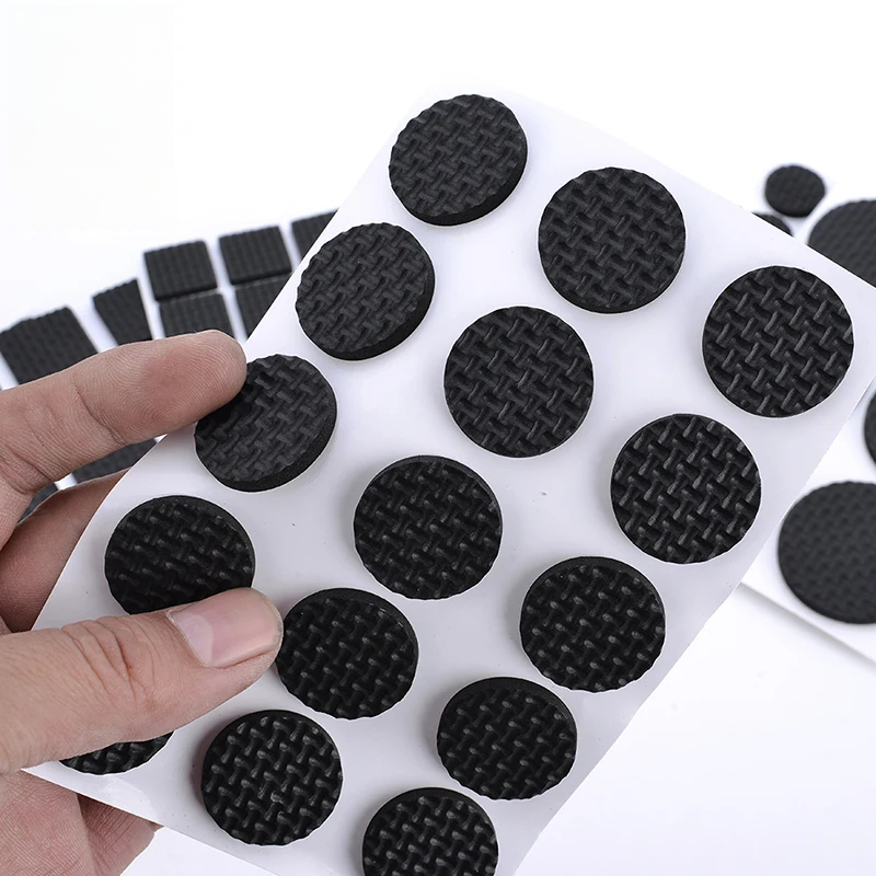 1–24 Stück selbstklebende Möbelbeinfüße, Filzpolster, rutschfeste Matte, Stoßstange für Stuhl, Tischschutz, Hardware