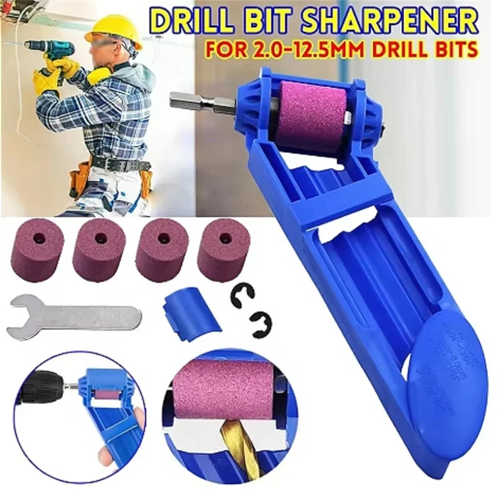 Portable Electric Drill Bit Grinder Universal Iron Straight Sharpener Drill Bit Sharpen Machine Twists Drill Dremel Accessories